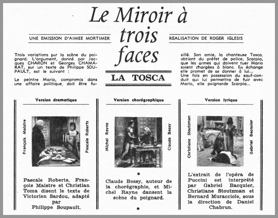 Le miroir à trois faces